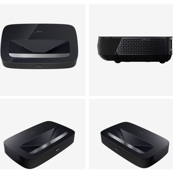 Hisense PL1SE projection TV Projector met ultrakorte projectieafstand 2100 ANSI lumens UHD 4K (3840x2160) Zwart, Donkergrijs (PL1SE) 2/2 Hisense PL1SE projection TV Projector met ultrakorte projectieafstand 2100 ANSI lumens UHD 4K (3840x2160) Zwart, Donkergrijs (PL1SE)