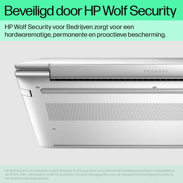 HP ProBook 440 G11 Intel Core Ultra 5 125U Laptop 35,6 cm (14") WUXGA 16 GB DDR5-SDRAM 512 GB SSD Wi-Fi 6E (802.11ax) Windows 11 Pro Zilver (9Y7J6ET#ABH)