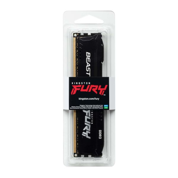 Kingston Technology FURY Beast geheugenmodule 4 GB 1 x 4 GB DDR3 1866 MHz (KF318C10BB/4)
