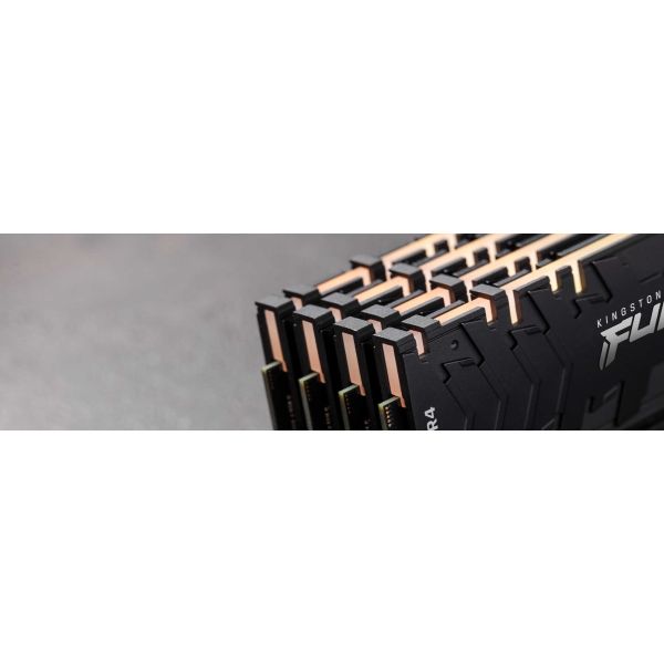 Kingston Technology FURY Renegade RGB geheugenmodule 64 GB 4 x 16 GB DDR4 3600 MHz (KF436C16RB1AK4/64)