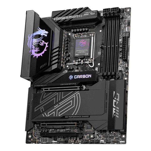 MSI MPG Z890 CARBON WIFI moederbord Intel Z890 LGA 1851 (Socket V1) ATX (7E17-001R)