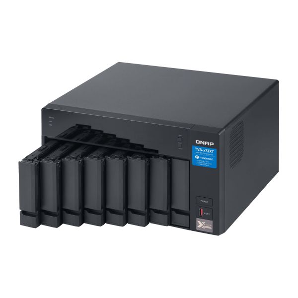 QNAP TVS-872XT NAS Tower Intel® Core™ i5 16 GB DDR4 QNAP QTS Zwart (TVS-872XT-I5-16G)