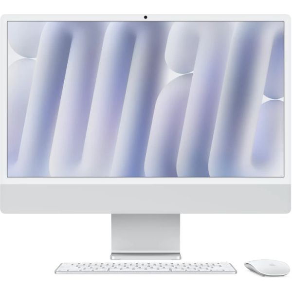 Apple iMac 24" 4.5K M4 10-Core 16GB 256GB Zilver (MWUU3D/A)
