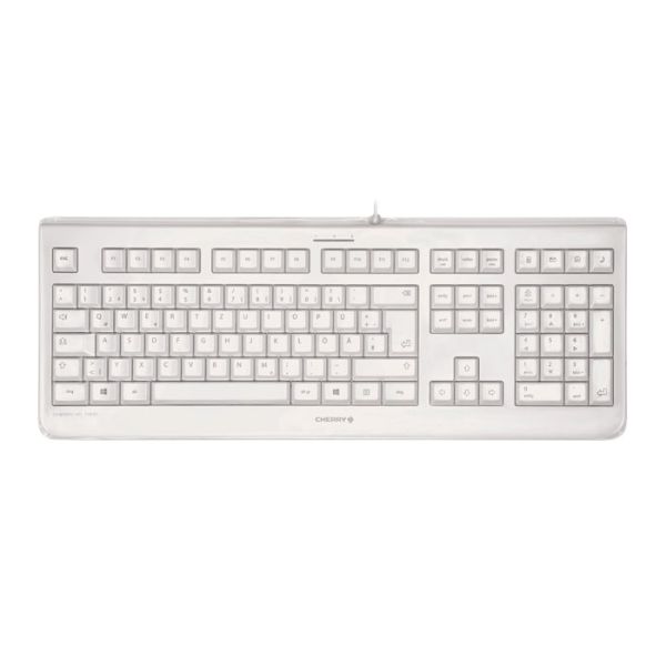 CHERRY KC 1068 toetsenbord Kantoor USB QWERTY Amerikaans Engels Grijs (JK-IP1068EU-0)