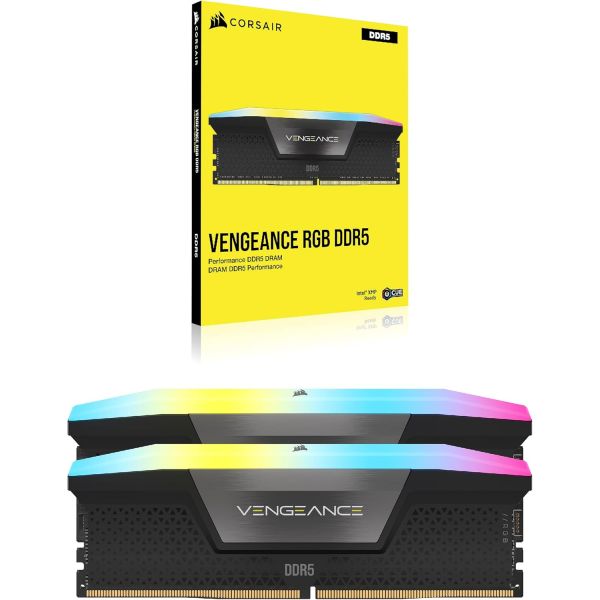Corsair VENGEANCE RGB DDR5 7000MHz 96GB (2x48GB) (CMH64GX5M2B7000C40)