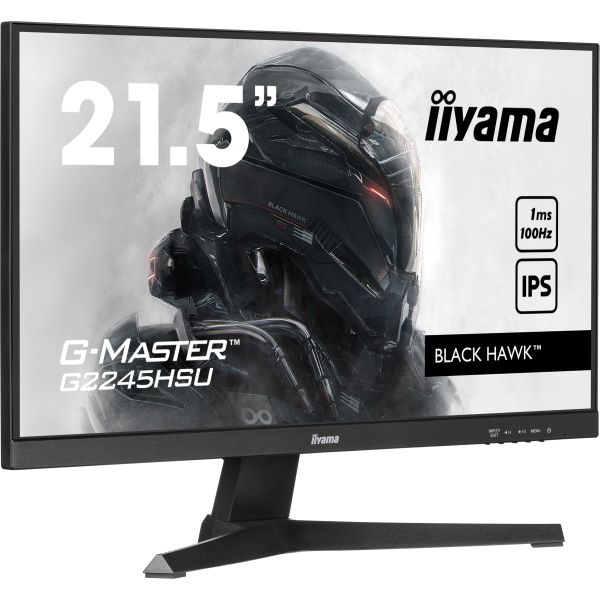 iiyama G-MASTER G2245HSU-B2 computer monitor 54,6 cm (21.5") 1920 x 1080 Pixels Full HD LED Zwart (G2245HSU-B2)
