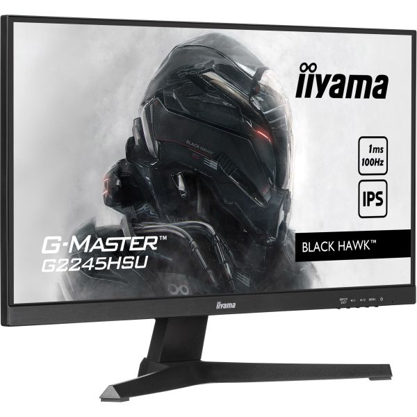 iiyama G-MASTER G2245HSU-B2 computer monitor 54,6 cm (21.5") 1920 x 1080 Pixels Full HD LED Zwart (G2245HSU-B2) iiyama G-MASTER G2245HSU-B2 computer monitor 54,6 cm (21.5") 1920 x 1080 Pixels Full HD LED Zwart (G2245HSU-B2)