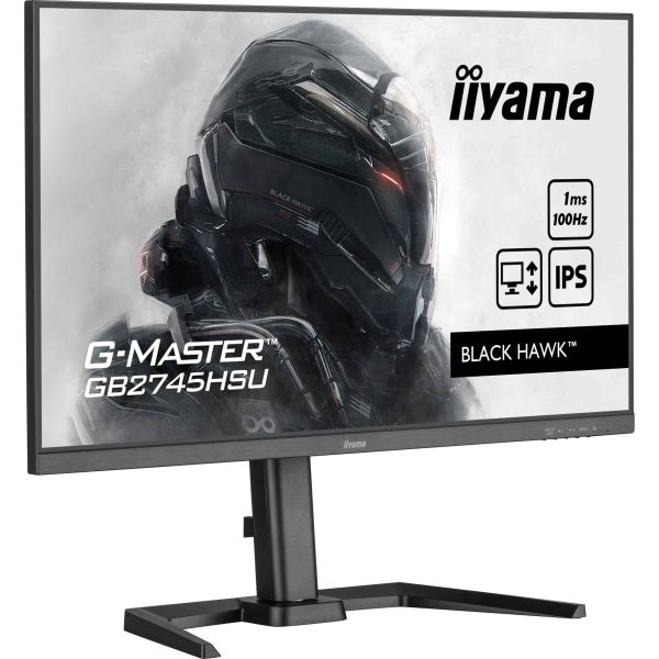 iiyama G-MASTER GB2745HSU-B2 LED display 68,6 cm (27") 1920 x 1080 Pixels Full HD Zwart (GB2745HSU-B2)