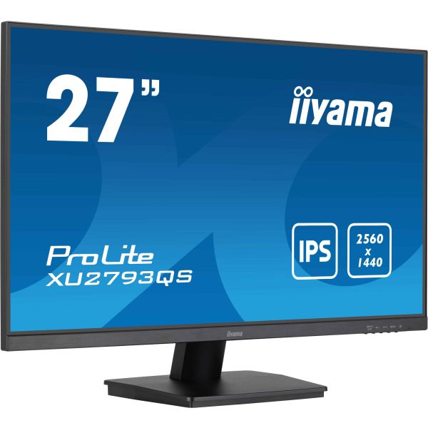 iiyama ProLite XU2793QS-B7 computer monitor 68,6 cm (27") 2560 x 1440 Pixels 4K Ultra HD LED Zwart (XU2793QS-B7)