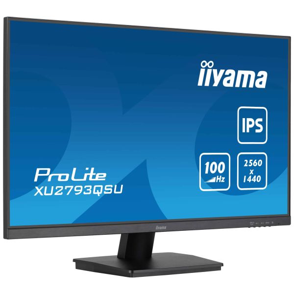 iiyama ProLite XU2793QSU-B7 LED display 68,6 cm (27") 2560 x 1440 Pixels Wide Quad HD Zwart (XU2793QSU-B7)