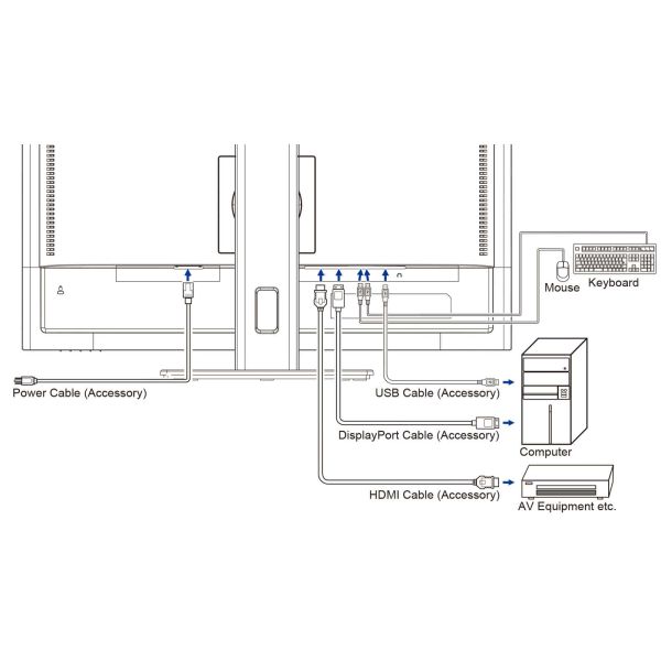 iiyama ProLite XUB2797QSU-B2 computer monitor 68,6 cm (27") 2560 x 1440 Pixels Quad HD LED Zwart (XUB2797QSU-B2)