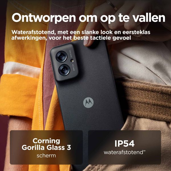 Motorola moto G55 5G 16,5 cm (6.49") Dual SIM Android 14 USB Type-C 8 GB 256 GB 5000 mAh Grijs (PB5U0003SE)