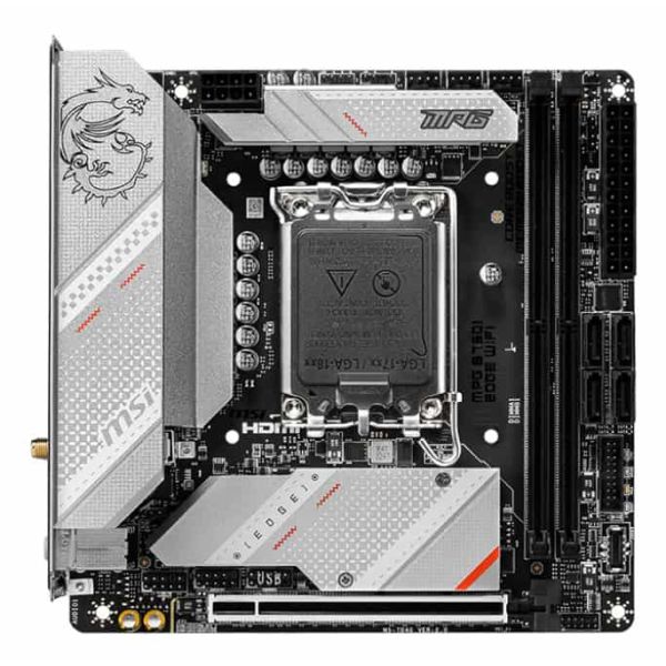 MSI MPG B760I EDGE WIFI moederbord Intel B760 LGA 1700 mini ATX (MPG B760I EDGEWIFI)