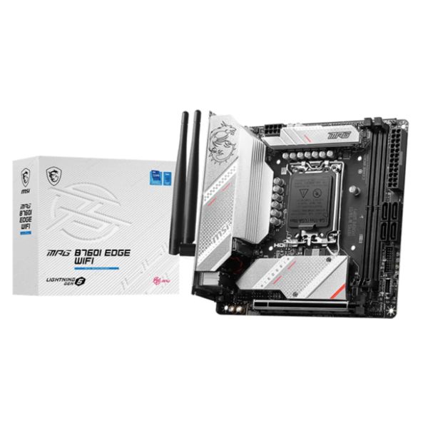 MSI MPG B760I EDGE WIFI moederbord Intel B760 LGA 1700 mini ATX (MPG B760I EDGEWIFI)