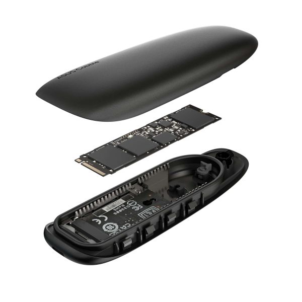 ASUS COBBLE Black (ESD-A1A/BLK) SDD-behuizing Zwart M.2 (90DD02R0-M09000)