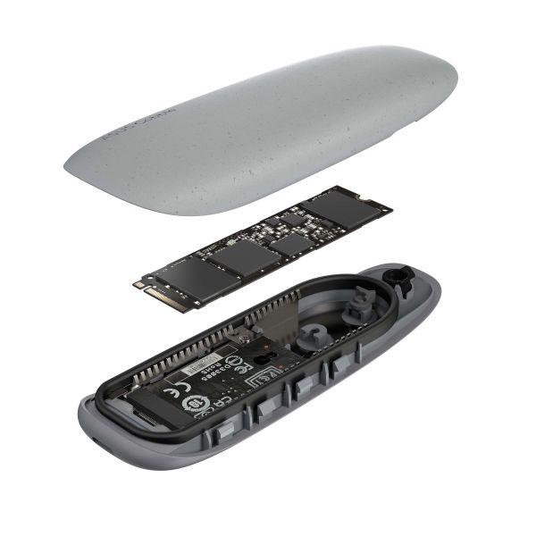 ASUS COBBLE Gray SDD-behuizing Grijs M.2 (90DD02R6-M09000)