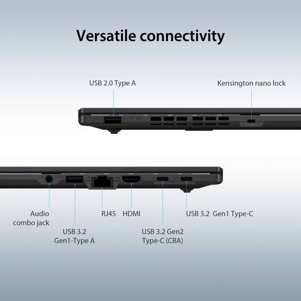 ASUS ExpertBook B1 B1402CVA-EB4109X-SP Intel® Core™ i5 i5-1335U Laptop 35,6 cm (14") Full HD 16 GB DDR4-SDRAM 512 GB SSD Wi-Fi 6 (802.11ax) Windows 11 Pro Zwart (90NX06W1-M05CV0)