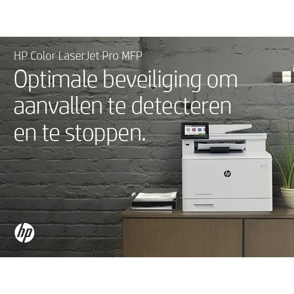 HP Color LaserJet Pro MFP M479fnw, Printen, kopiëren, scannen, fax, e-mail, Scannen naar e-mail/pdf; ADF voor 50 vel ongekruld (W1A78A)