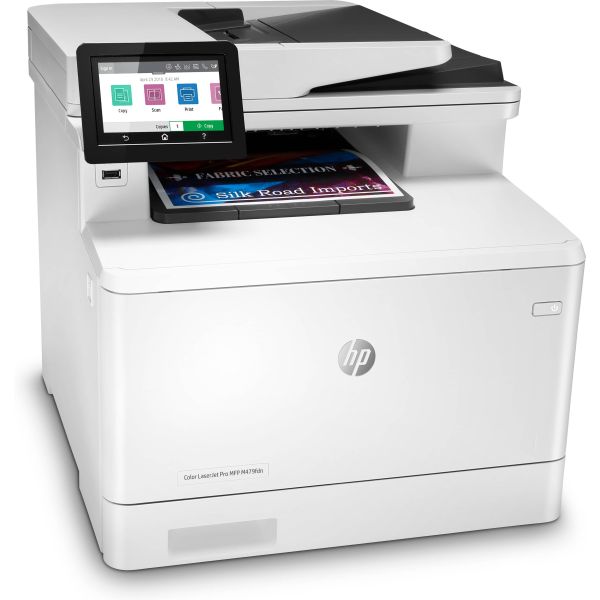 HP Color LaserJet Pro MFP M479fdn, Printen, kopiëren, scannen, fax, e-mail, Scannen naar e-mail/pdf; Dubbelzijdig printen; ADF voor 50 vel ongekruld (W1A79A)