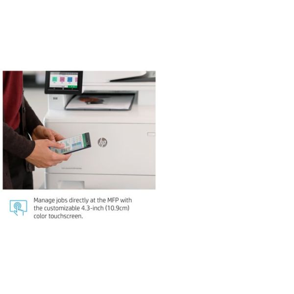 HP Color LaserJet Pro MFP M479fdn, Printen, kopiëren, scannen, fax, e-mail, Scannen naar e-mail/pdf; Dubbelzijdig printen; ADF voor 50 vel ongekruld (W1A79A)