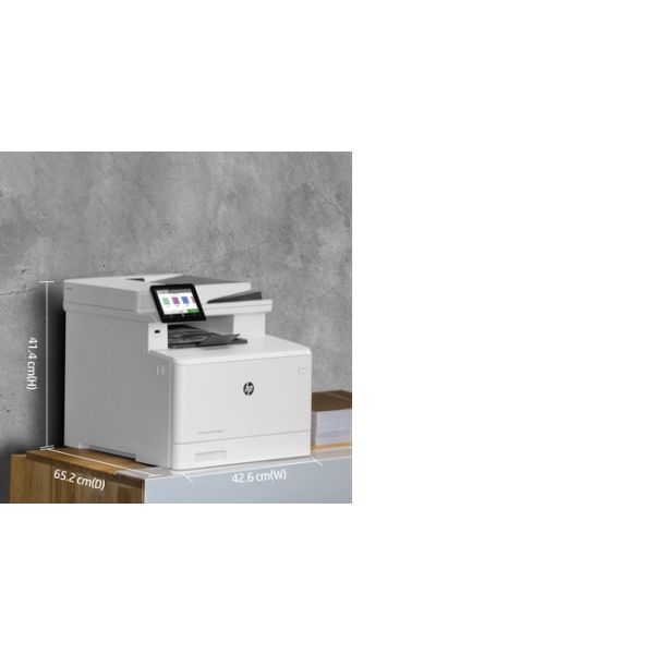 HP Color LaserJet Pro MFP M479fdw, Printen, kopiëren, scannen, fax, e-mail, Scannen naar e-mail/pdf; Dubbelzijdig printen; ADF voor 50 vel ongekruld (W1A80A)