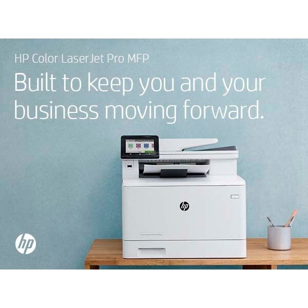 HP Color LaserJet Pro MFP M479fdw, Printen, kopiëren, scannen, fax, e-mail, Scannen naar e-mail/pdf; Dubbelzijdig printen; ADF voor 50 vel ongekruld (W1A80A)