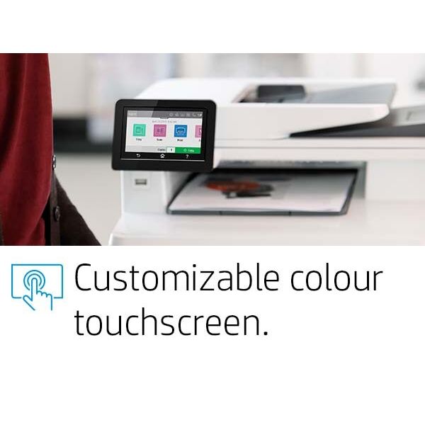HP Color LaserJet Pro MFP M479fdw, Printen, kopiëren, scannen, fax, e-mail, Scannen naar e-mail/pdf; Dubbelzijdig printen; ADF voor 50 vel ongekruld (W1A80A)