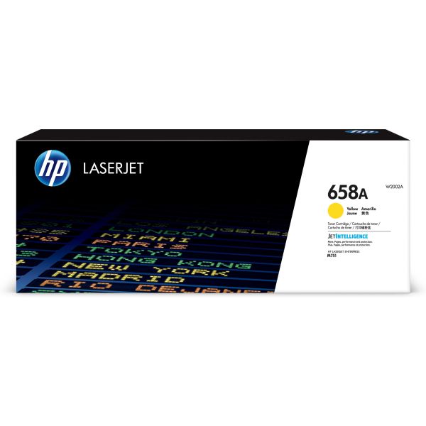 HP 658A originele gele LaserJet tonercartridge (W2002A)