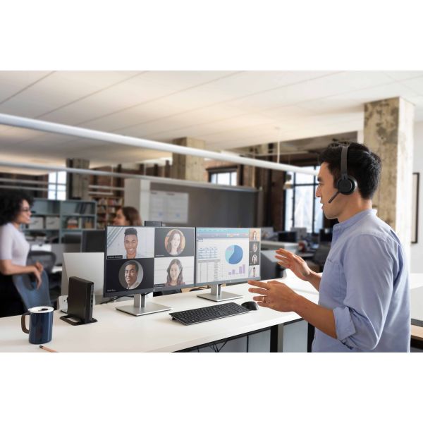 HP E27d G4 computer monitor 68,6 cm (27") 2560 x 1440 Pixels Quad HD Zwart (6PA56AA#ABB) 1/1