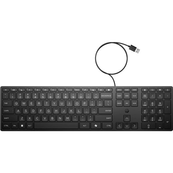 HP Desktop 320K toetsenbord met kabel (9SR37UT#ABB)