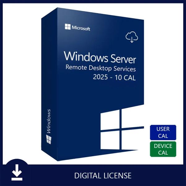 Microsoft OEM Microsoft Windows Server 2025 - 10er RDS CAL Device (EP2-16988)