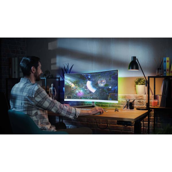 Philips 34M2C5501A/00 computer monitor 86,4 cm (34") 3440 x 1440 Pixels Wide Quad HD LCD Wit (34M2C5501A/00)