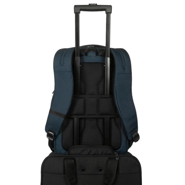 Targus HeritageLuxe rugzak Reisrugzak Blauw Polyester (TBB65602GL)