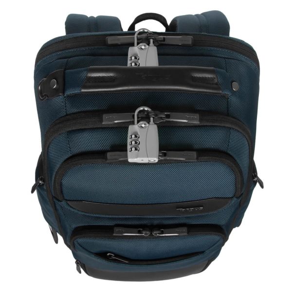 Targus HeritageLuxe rugzak Reisrugzak Blauw Polyester (TBB65602GL)