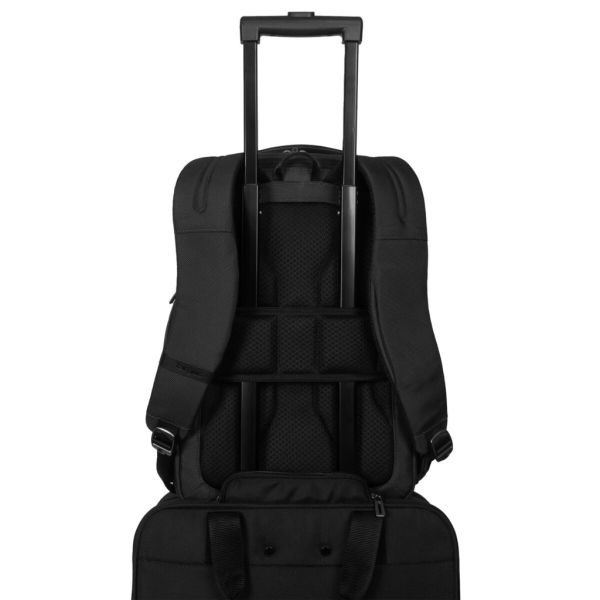 Targus HeritageLuxe rugzak Reisrugzak Zwart Polyester (TBB656GL)