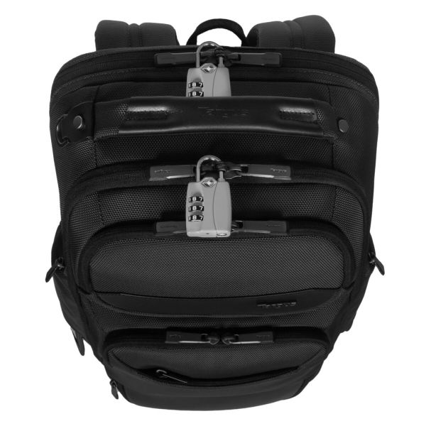 Targus HeritageLuxe rugzak Reisrugzak Zwart Polyester (TBB656GL)