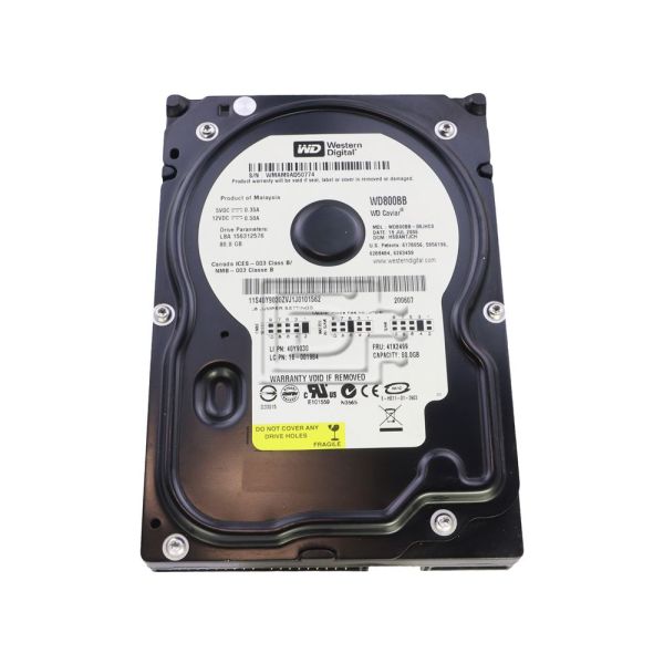 HP WD800B 80GB IDE Hard Drive (WD800B)