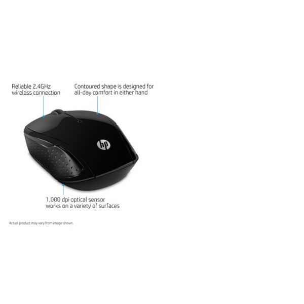 HP draadloze muis 200 (X6W31AA#ABB)