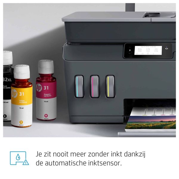 HP Smart Tank Plus 655 draadloze All-in-One, Printen, kopiëren, scannen, faxen, ADF en draadloos, Scans naar pdf (Y0F74A#BHC)