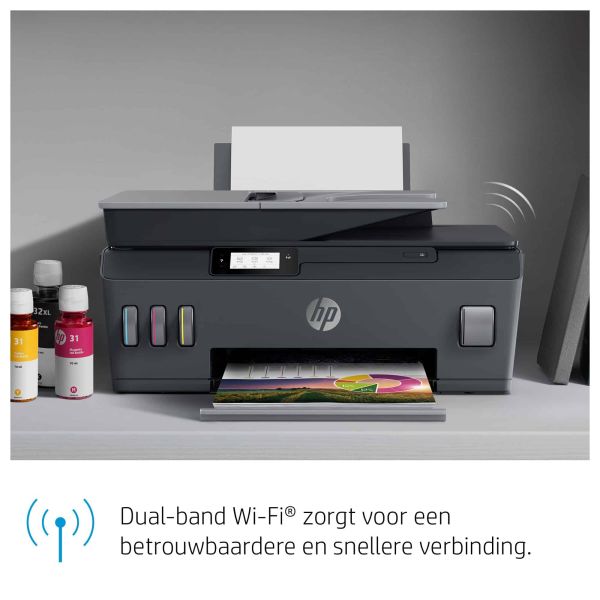 HP Smart Tank Plus 655 draadloze All-in-One, Printen, kopiëren, scannen, faxen, ADF en draadloos, Scans naar pdf (Y0F74A#BHC)