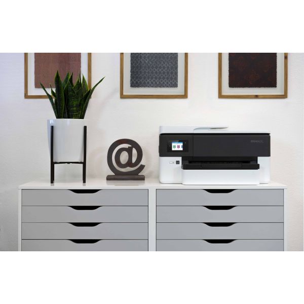 HP OfficeJet Pro 7720 breedformaat All-in-One printer, Kleur, Printer voor Kleine kantoren, Printen, kopiëren, scannen, faxen, Invoer voor 35 vel; Printen via USB-poort aan voorzijde; Dubbelzijdig printen (Y0S18A#A80)
