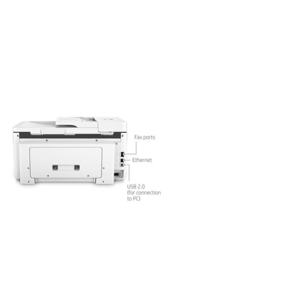 HP OfficeJet Pro 7720 breedformaat All-in-One printer, Kleur, Printer voor Kleine kantoren, Printen, kopiëren, scannen, faxen, Invoer voor 35 vel; Printen via USB-poort aan voorzijde; Dubbelzijdig printen (Y0S18A#A80)