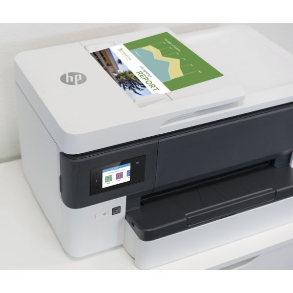 HP OfficeJet Pro 7720 Draadloos All-in-One Kleur Printer, Dubbelzijdig printen; Kopieerapparaat, Scanner (Y0S18A#A80)