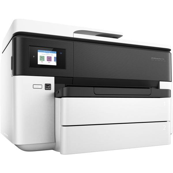 HP OfficeJet Pro 7730 breedformaat All-in-One printer, Printen, kopiëren, scannen, faxen, Invoer voor 35 vel; Printen via USB-poort aan voorzijde; Dubbelzijdig printen (Y0S19A#A80)