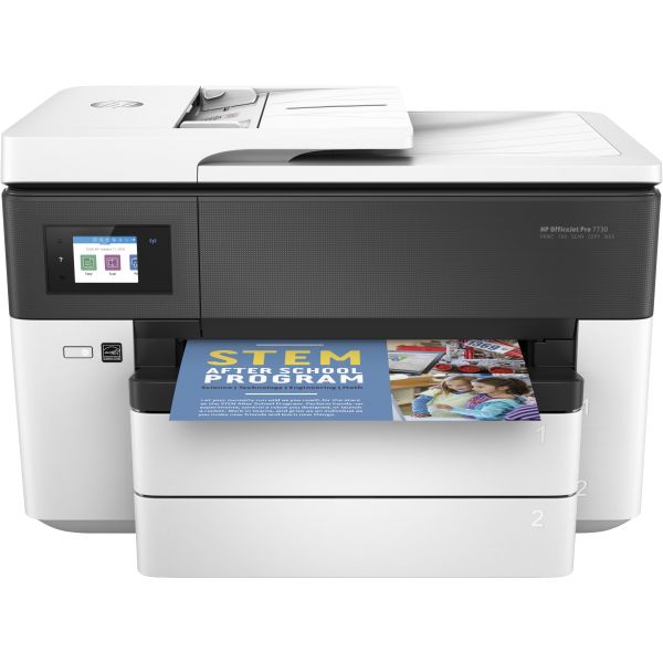 HP OfficeJet Pro 7730 Draadloos All-in-One Kleur Printer, Dubbelzijdig printen; Kopieerapparaat, Scanner (Y0S19A#A80)