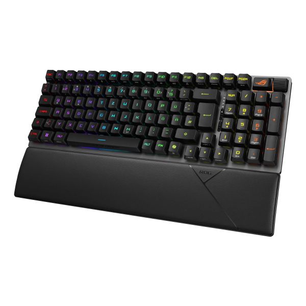 ASUS ROG Strix Scope II 96 RX Wireless toetsenbord Gamen USB + RF Wireless + Bluetooth Zwart (90MP03S0-BKDA20)