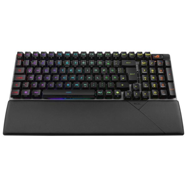 ASUS ROG Strix Scope II 96 RX Wireless toetsenbord Gamen USB + RF Wireless + Bluetooth Zwart (90MP03S0-BKDA20)