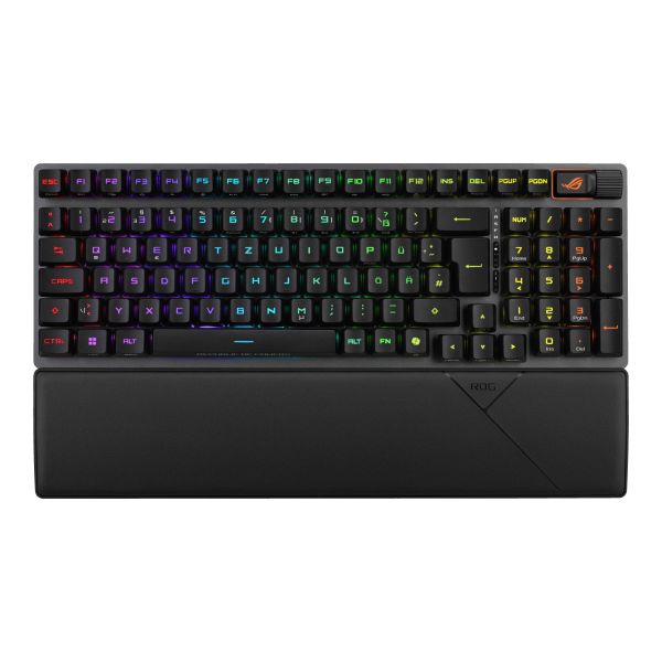 ASUS ROG Strix Scope II 96 RX Wireless toetsenbord Gamen USB + RF Wireless + Bluetooth Zwart (90MP03S0-BKDA20) ASUS ROG Strix Scope II 96 RX Wireless toetsenbord Gamen USB + RF Wireless + Bluetooth Zwart (90MP03S0-BKDA20)