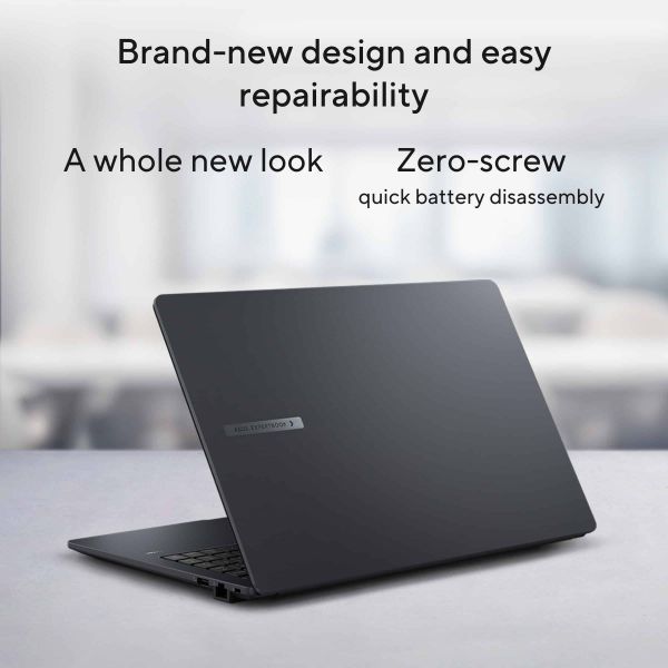 ASUS ExpertBook B1 B1503CVA-S71611XA Intel® Core™ i5 i5-13420H Laptop 39,6 cm (15.6") Full HD 8 GB DDR5-SDRAM 256 GB SSD Wi-Fi 6 (802.11ax) Windows 11 Pro Education Zwart, Grijs (90NX0801-M01S00)