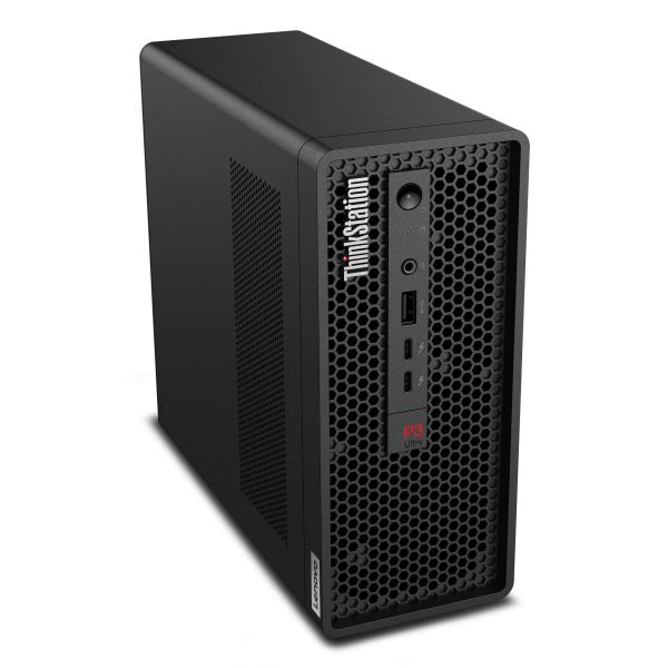 Lenovo ThinkStation P3 Ultra SFF Intel® Core™ i7 i7-14700 16 GB DDR5-SDRAM 512 GB SSD Windows 11 Pro Mini Tower Workstation Zwart (30HA0048GE)